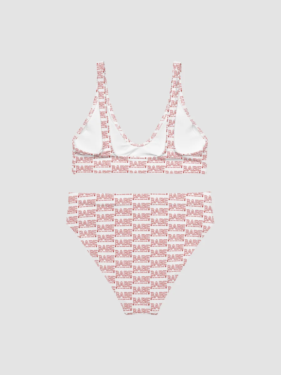 Avaryana Rose All Over Print Recycled High Waisted Bikini Sublicolor B Avaryana Rose