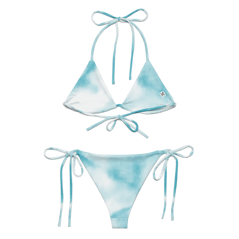 Aqua Dreams Recycled String Bikini Sameehkins