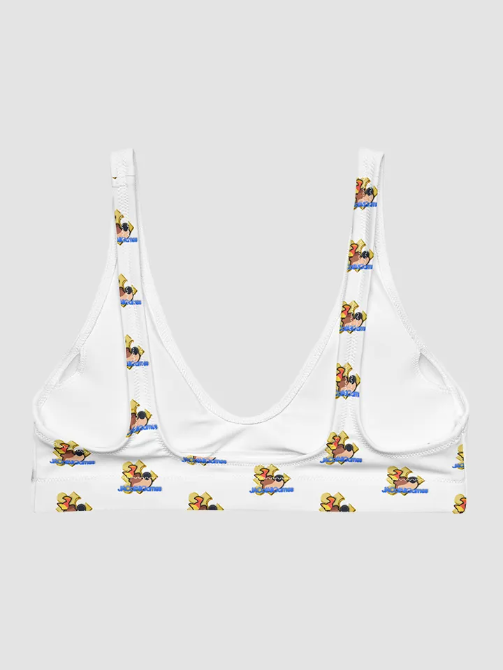 Happy Accidents Merch Recyled Padded Bikini Top Happy Accidents Merch