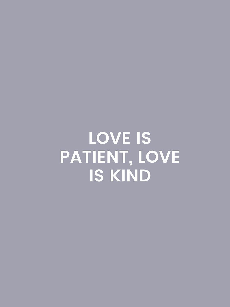 Love Is Patient. Love Is Kind. product image (3)