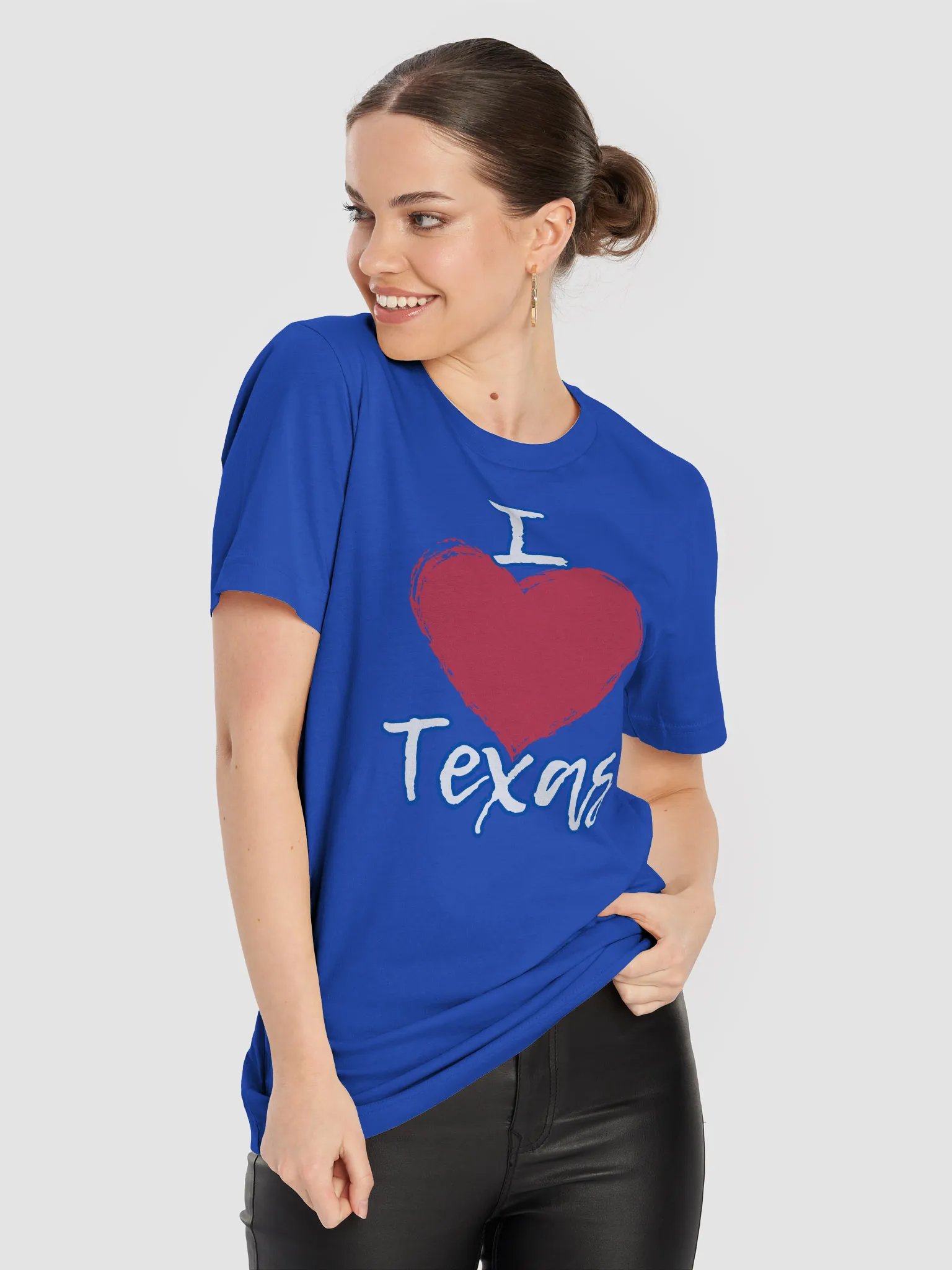"I ❤️ Texas" Bella+Canvas Unisex Tee product image (3)