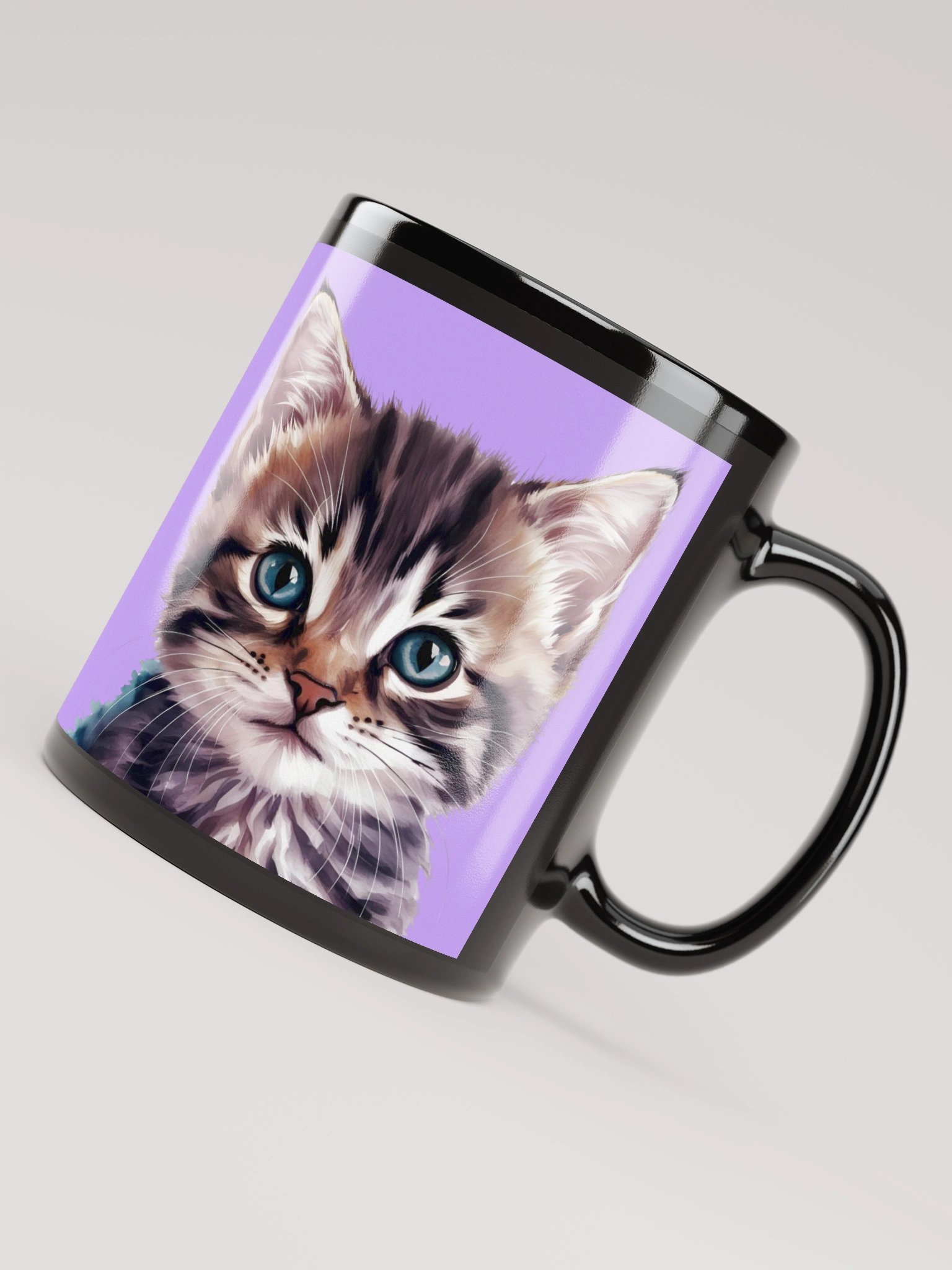 Cat Mug Purple product image (8)
