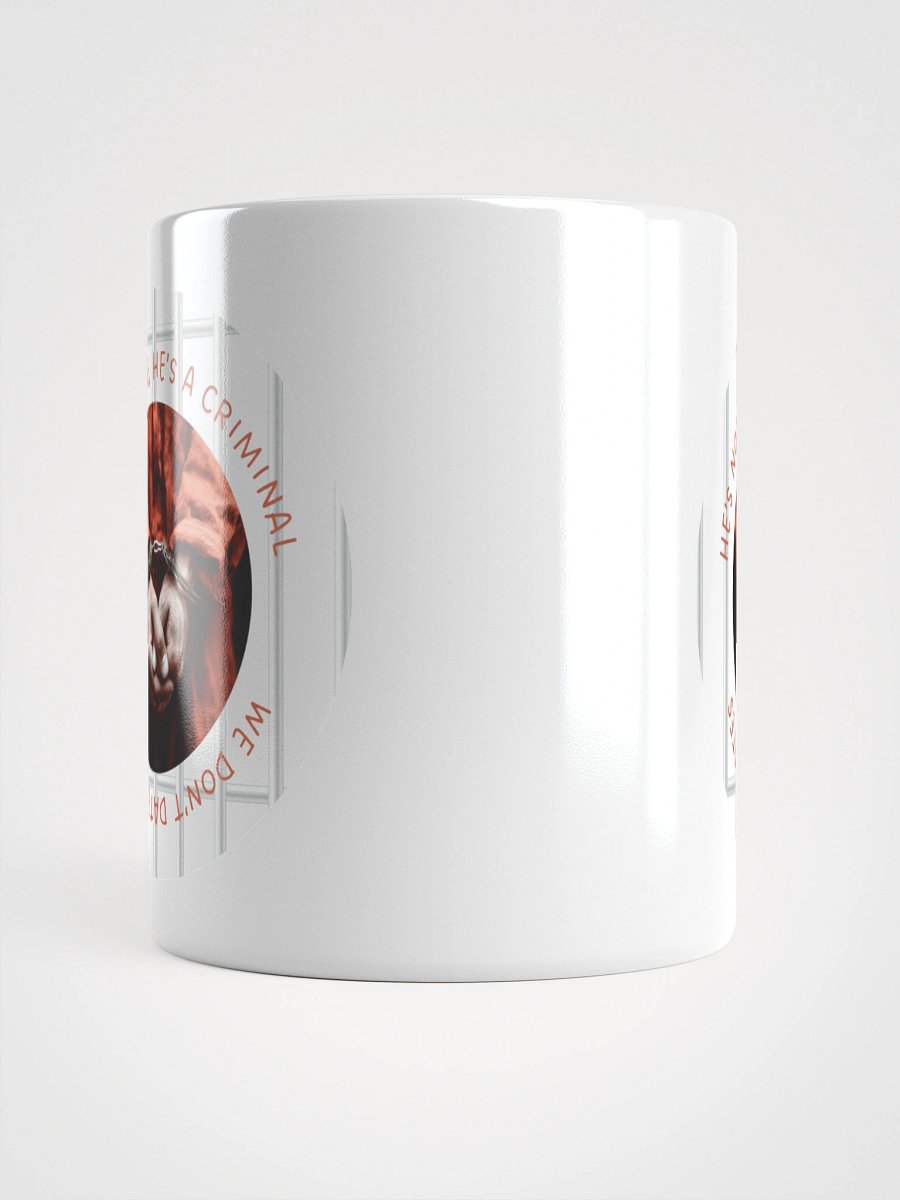 “He’s Not Cute, He’s a Criminal” Mug product image (13)