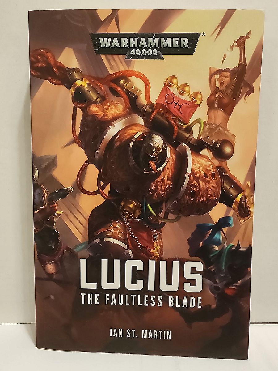 Warhammer 40,000 Chaos Marine novel, Lucius The Faultless Blade by Ian St. Martin product image (1)