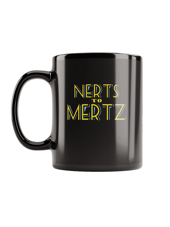 'Nerts to Mertz' Black Mug product image (2)