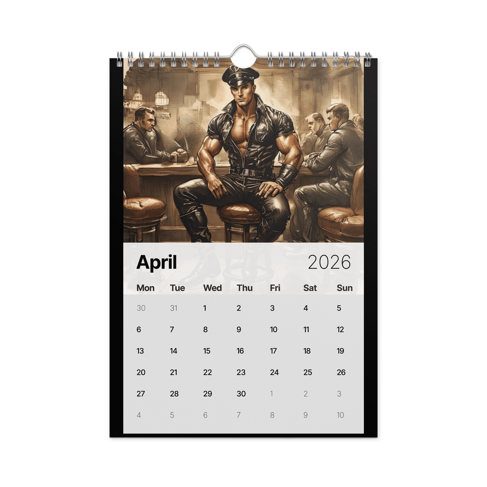 Daddy Days: 2026 Calendar of Leather, Lust & Legacy product image (3)