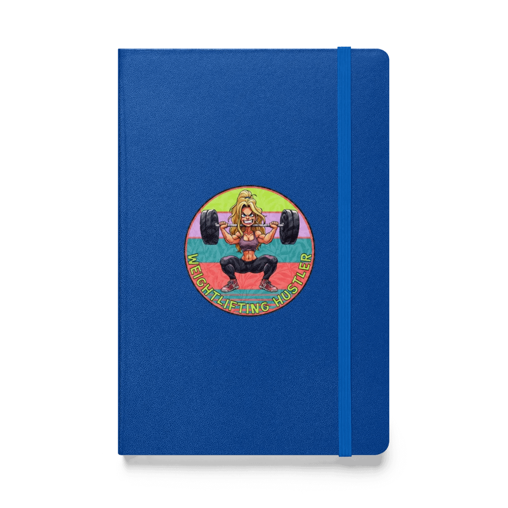 Weightlifting Hustler Female Inspiration Hardcover Journal product image (1)