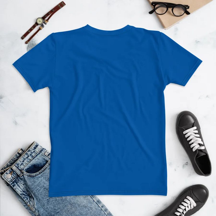 Women's TG Blue Crew Neck T-Shirt product image (5)