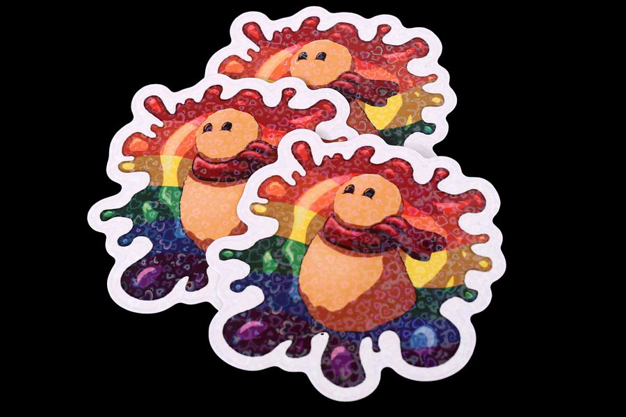 Pride Tater Holographic Sticker v2 product image (3)