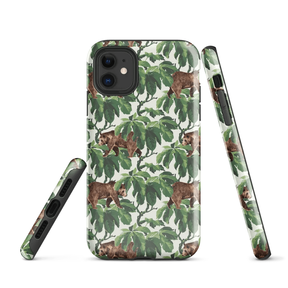 Bears with Leaves Tough Case for iPhone product image (1)