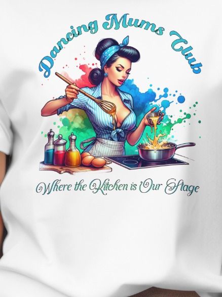 Kitchen Choreography Women's T-Shirt Dancing Mums Club product image (1)