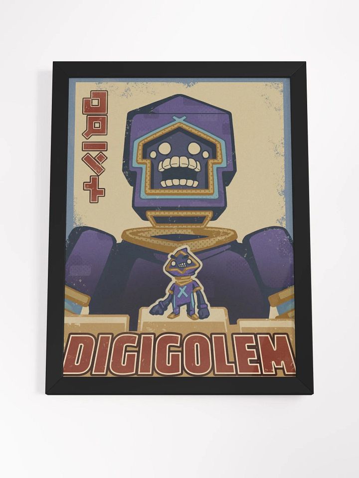 DigiGolem Framed Poster product image (2)