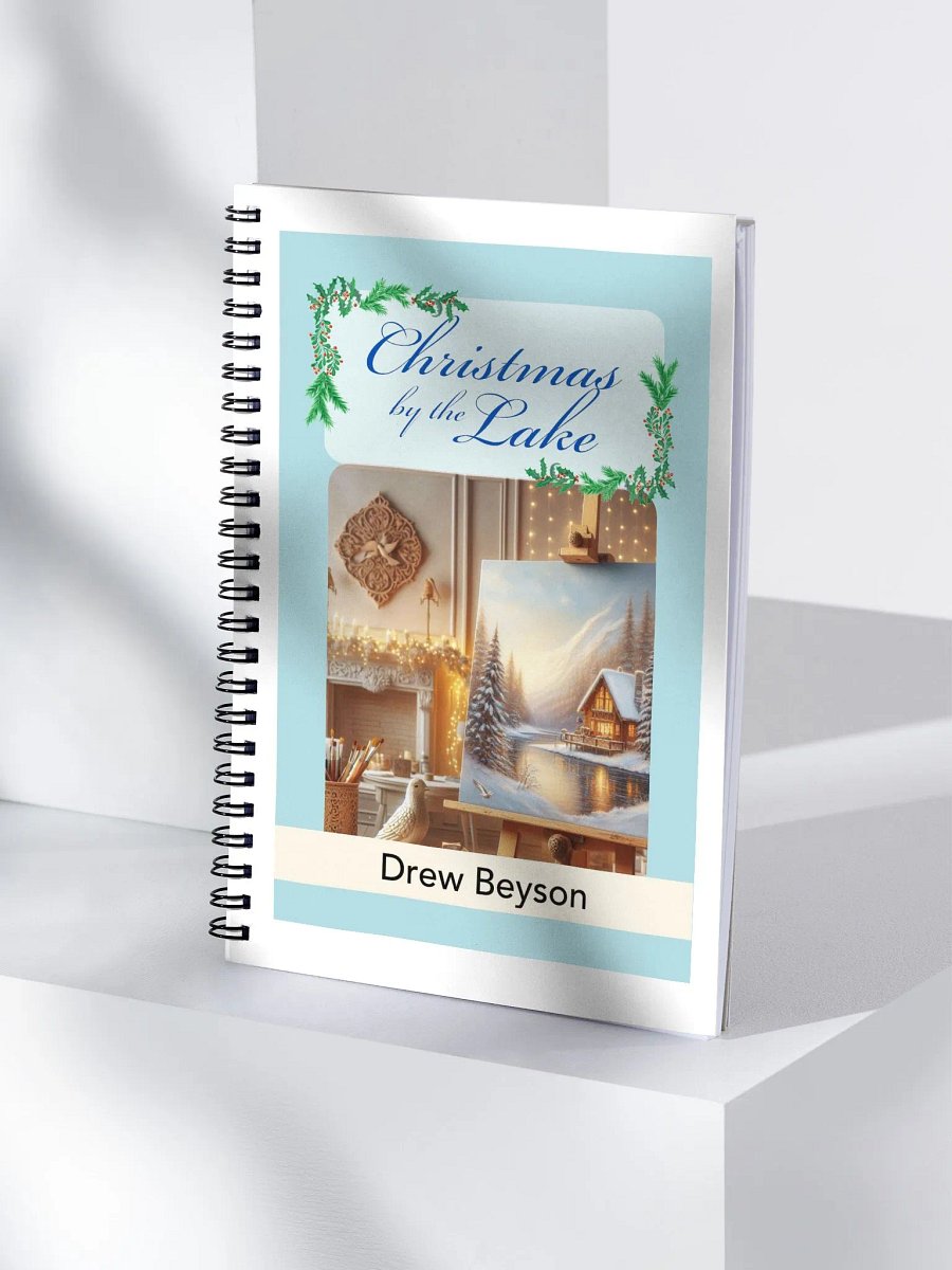 Christmas by the Lake Spiral Notebook product image (4)
