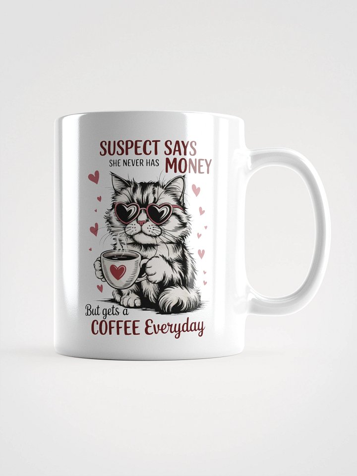Suspect Says No Money Mug product image (1)