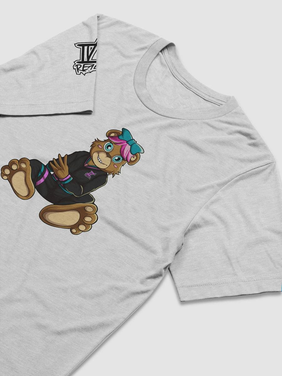 Sitting Girl Bear Bella+Canvas Triblend Short Sleeve T-Shirt product image (3)