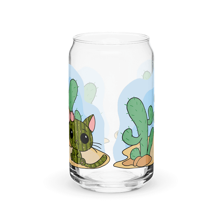 Nacho the Cactus Cat Cryptikids Glass product image (6)