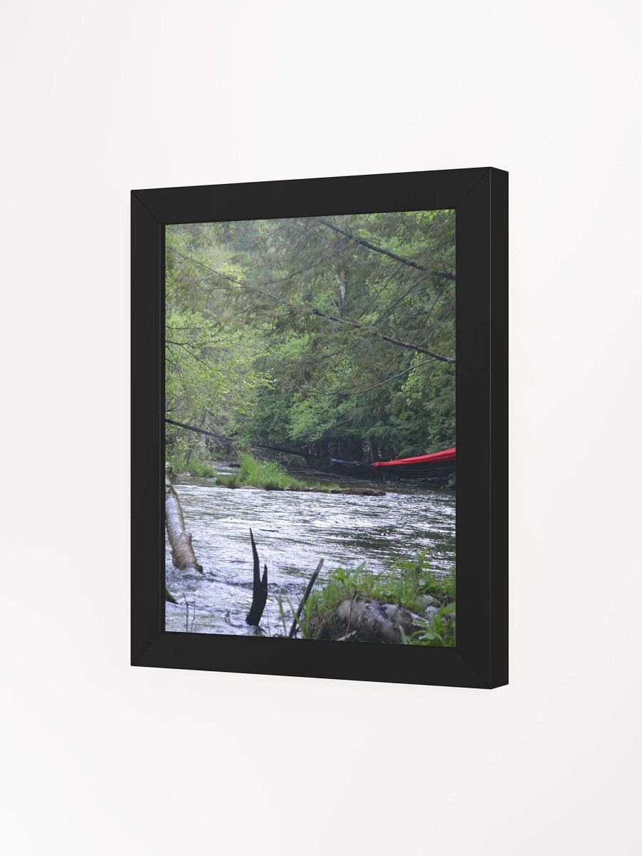 Hammock by the River High Quality Matte Poster product image (3)