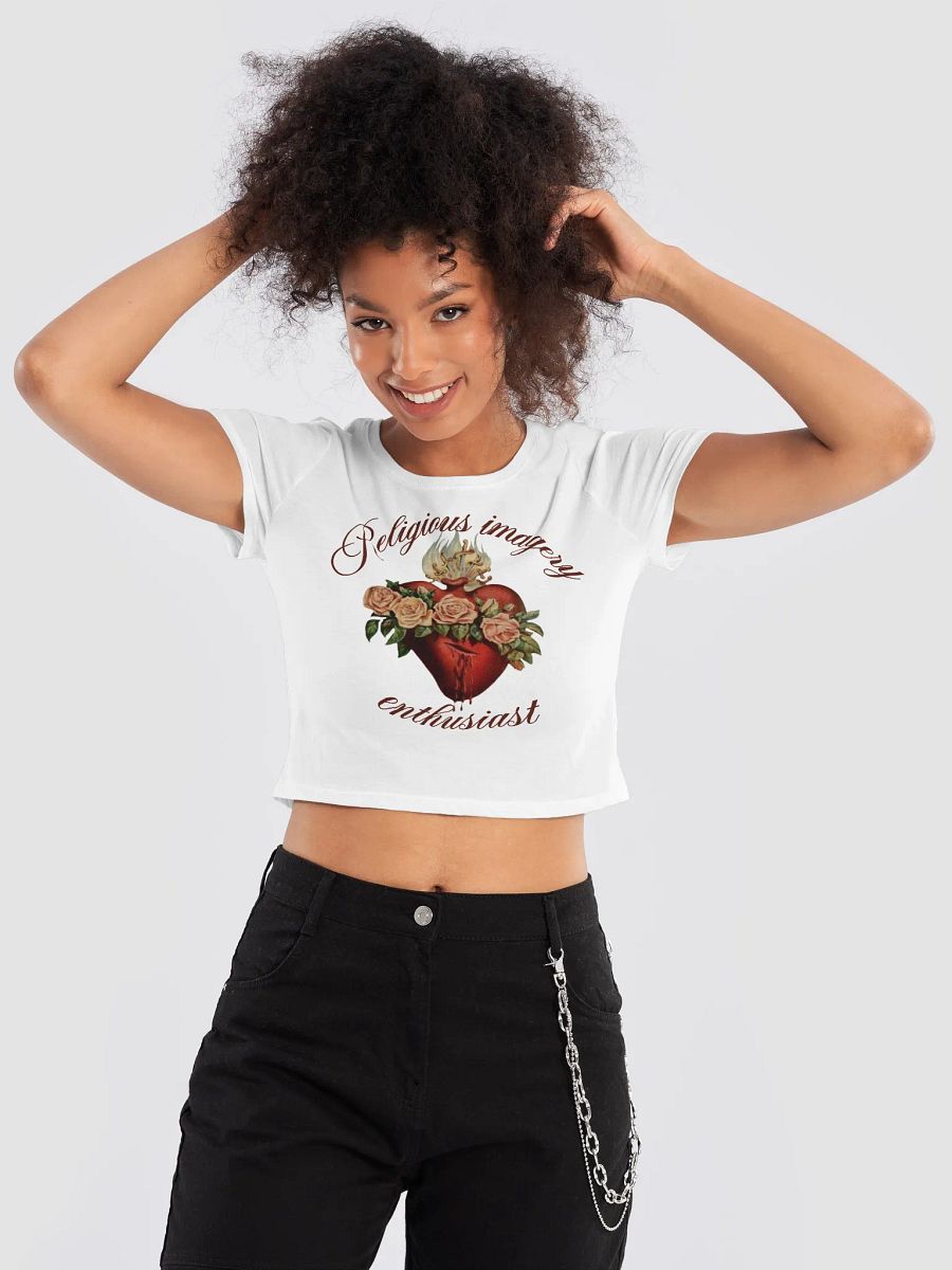 Religious Imagery Enthusiast Baby Tee product image (9)