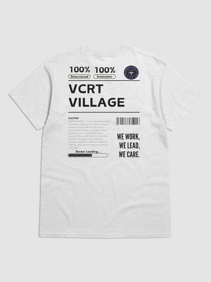 VCRT Village Tee | BLK TXT product image (5)