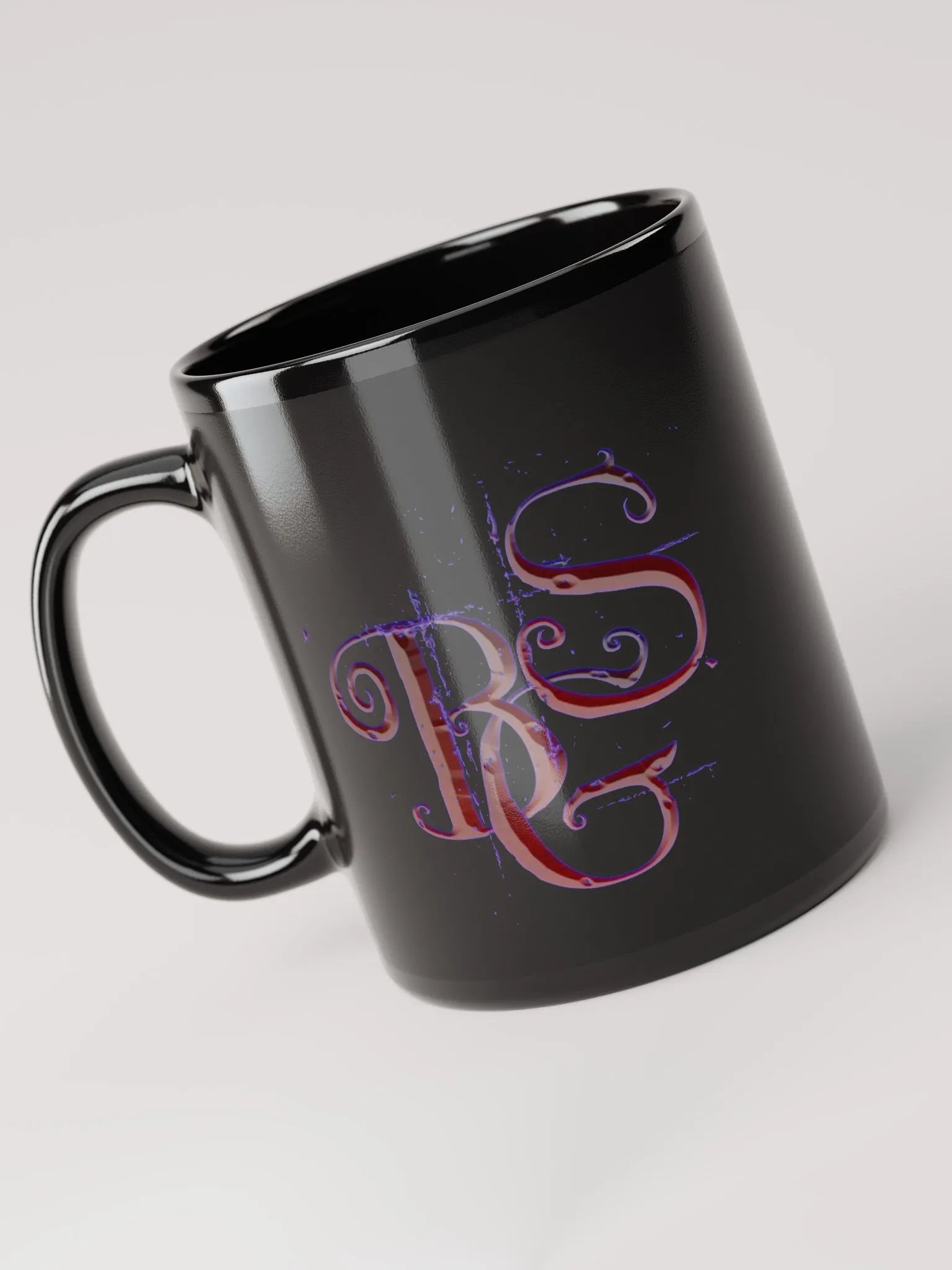 Black Glossy Mug product image (3)