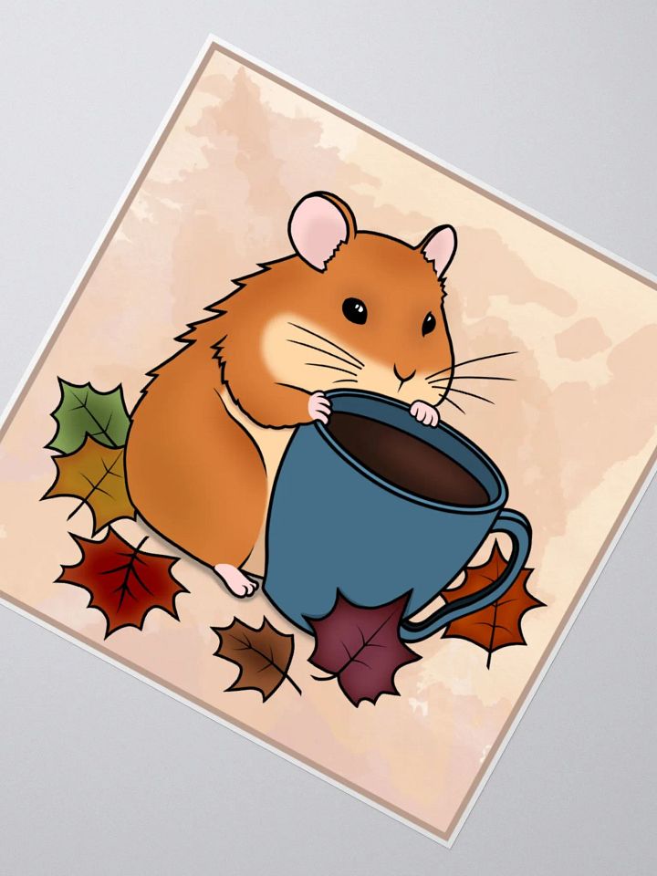 Coffee Hamster Sticker product image (2)