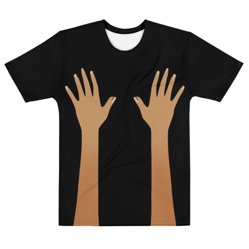 Hands On (black shirt / brown skin tone) product image (1)