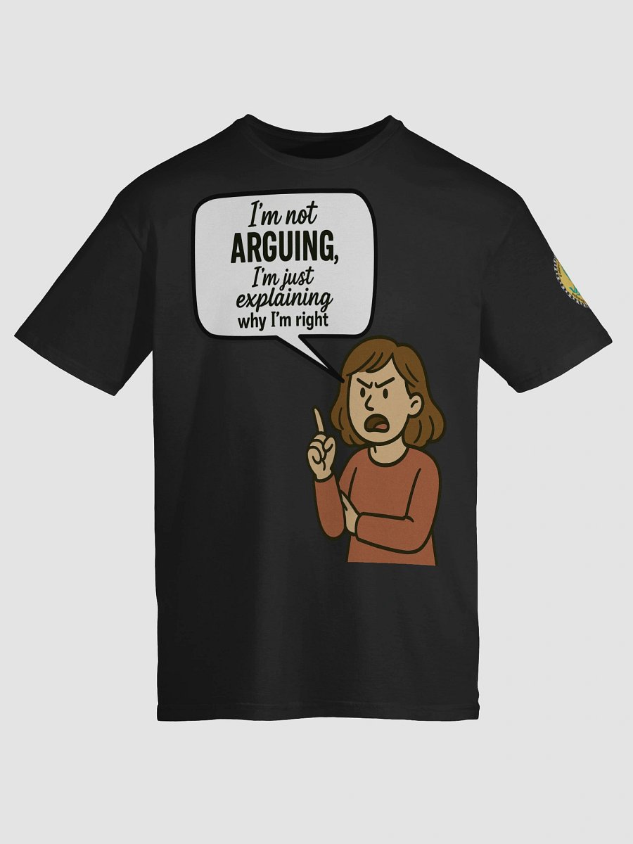 I'm not Arguing (Female) Gildan Unisex Softstyle T-Shirt Dark Colors product image (9)