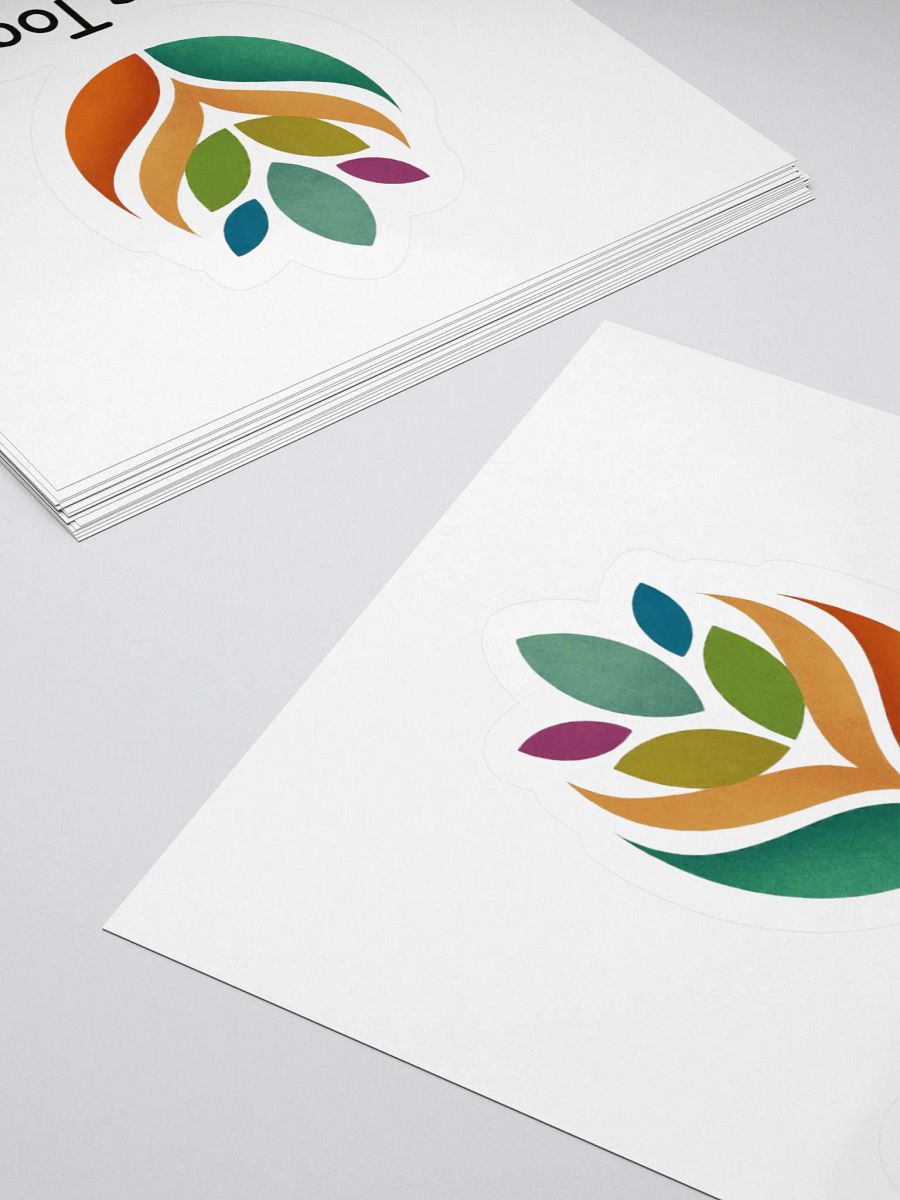 Vibrant Leaves Kiss Cut Stickers product image (10)