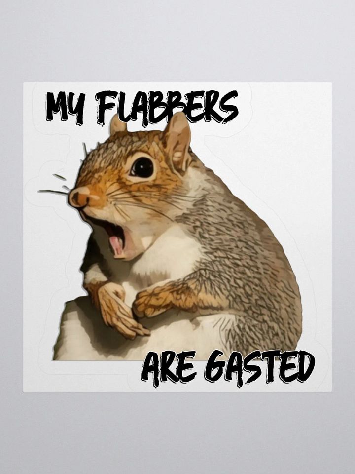 Waffles Flabbers Sticker product image (1)