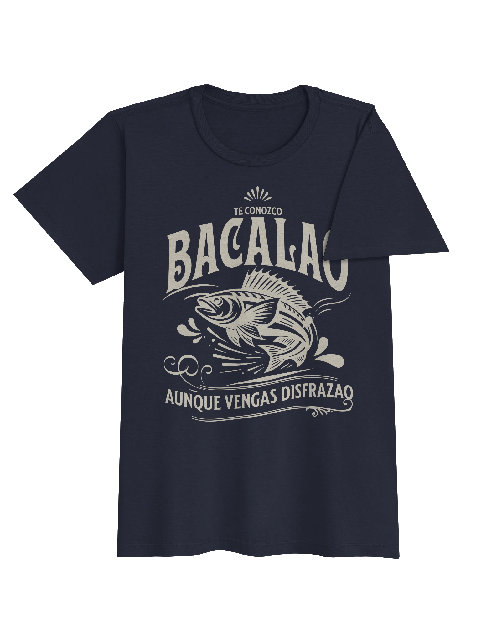 Te Conozco Bacalao T-Shirt Mujer product image (3)