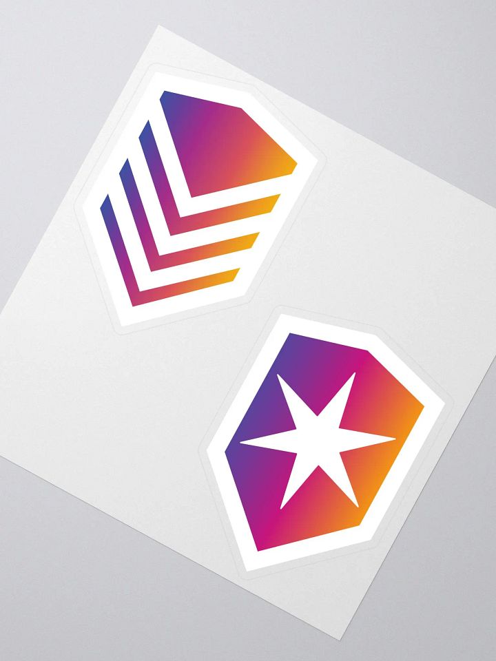9 Month + 1 Year Subscriber Badges - Kiss Cut Sticker product image (2)