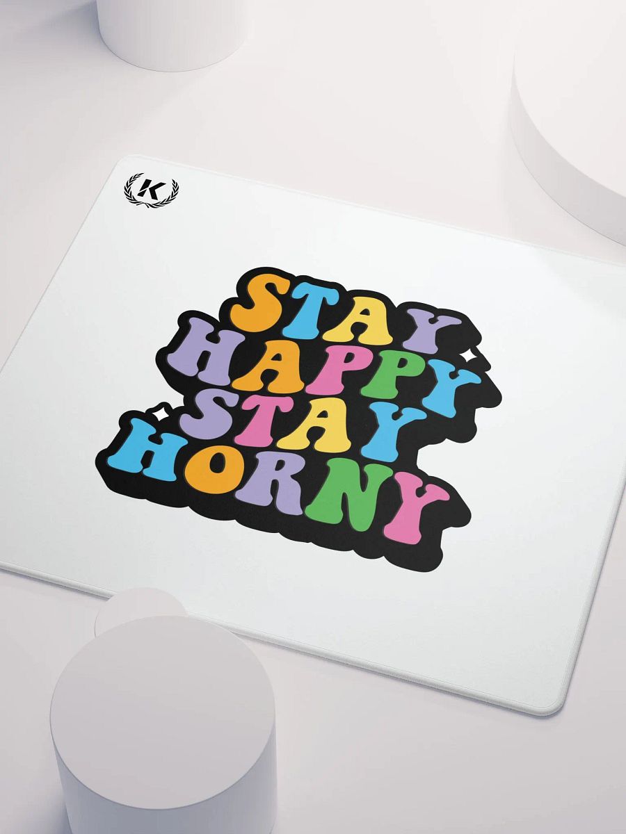 Stay Happy Gaming mouse pad product image (3)