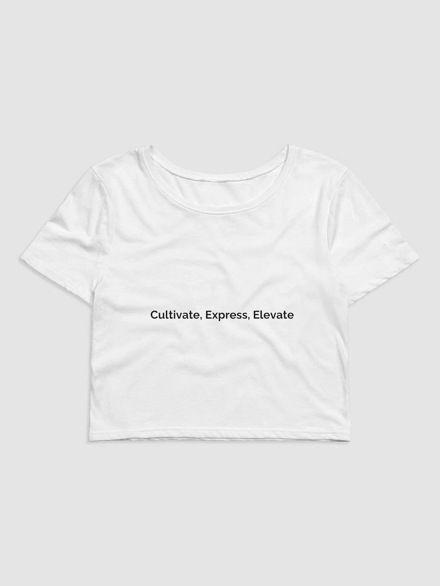 Cultivate, Express, Elevate Crop Top product image (4)