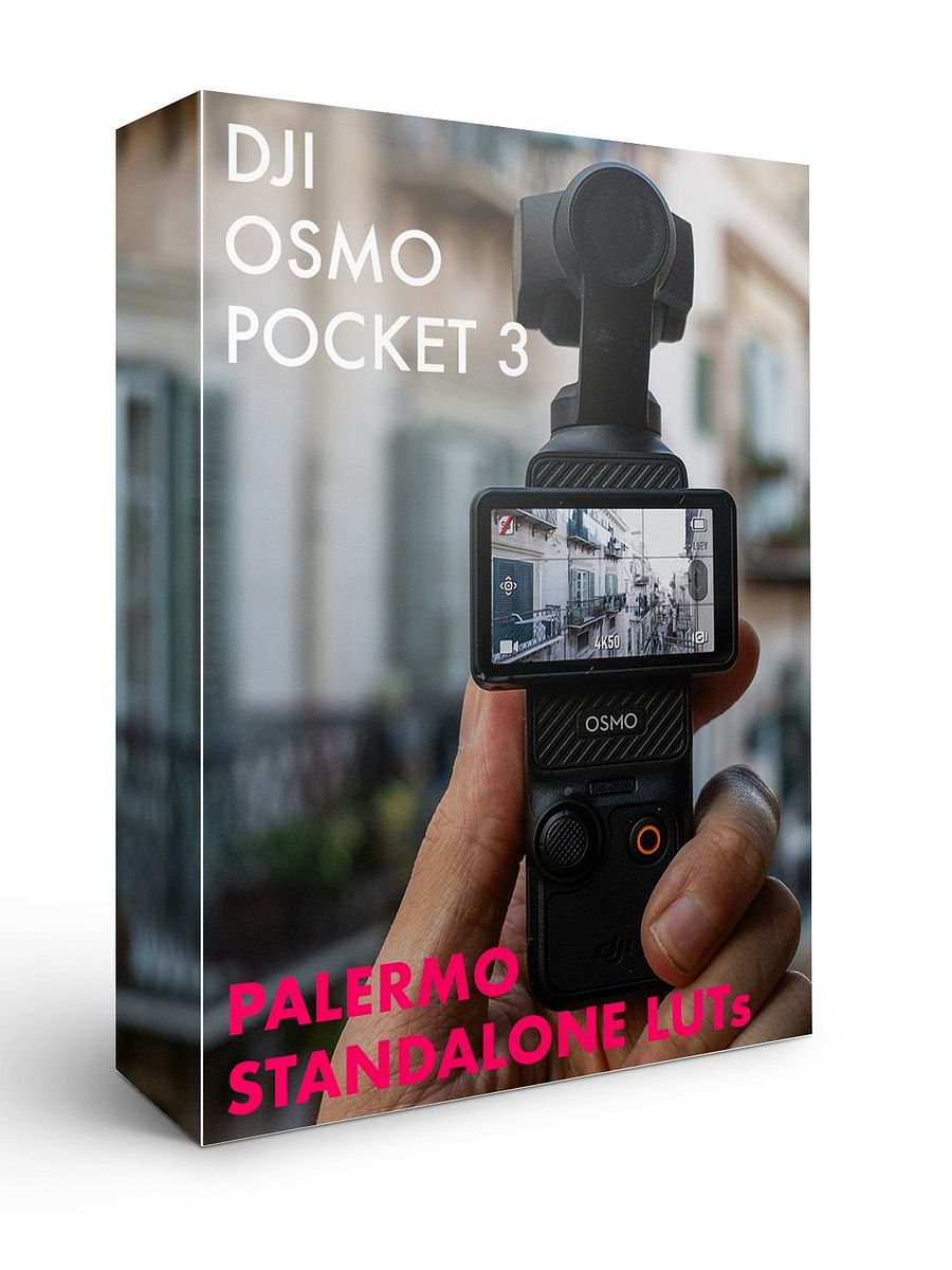 Palermo Standalone LUT pack (DJI OSMO Pocket 3 + Osmo Action 5) product image (1)