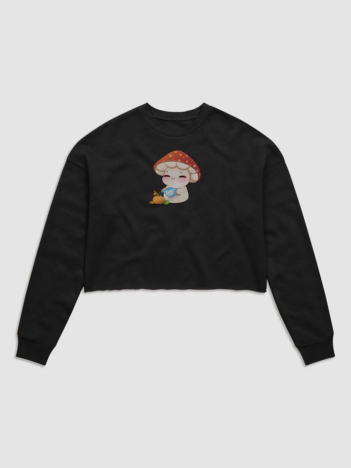 Garden Mushie Cropped Sweatshirt product image (2)