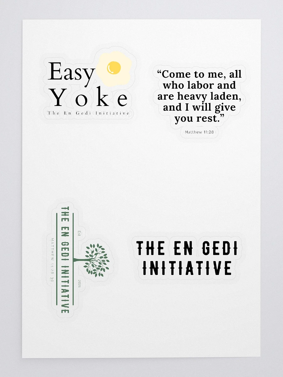 The En Gedi Initiative Sticker Pack product image (3)