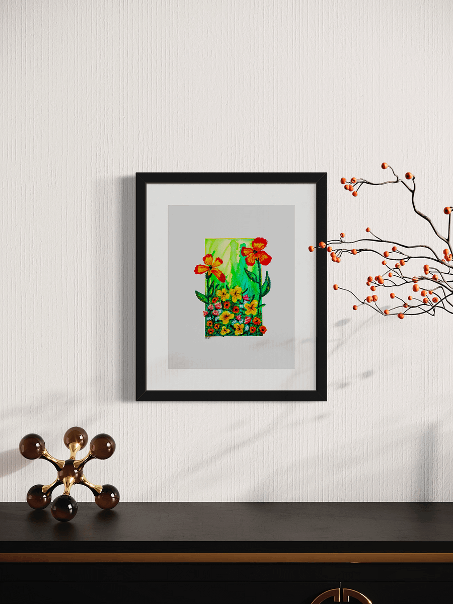 Red & Orange Flowers Print product image (2)