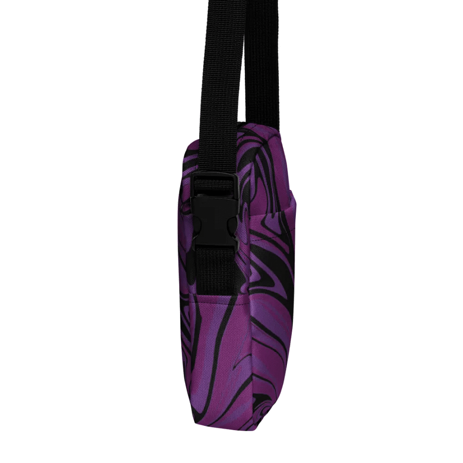 Purple Swirl Utility Crossbody Bag product image (9)