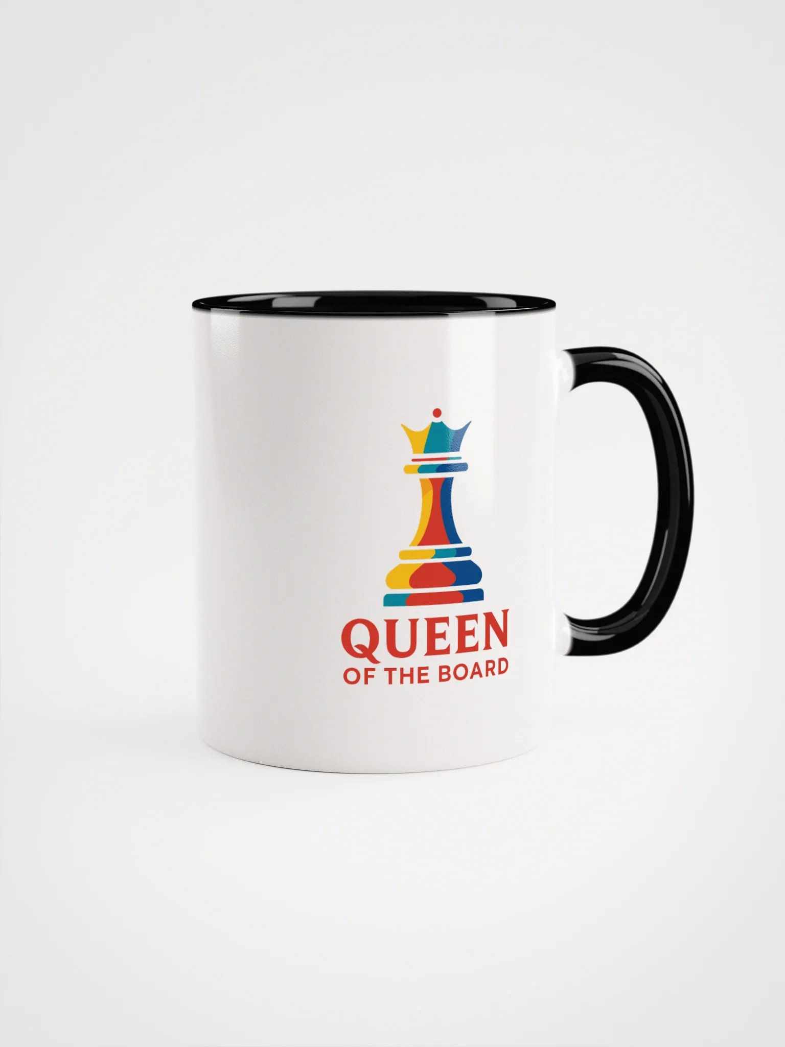 Queen of the Board - Ceramic Mug with Color Inside product image (1)