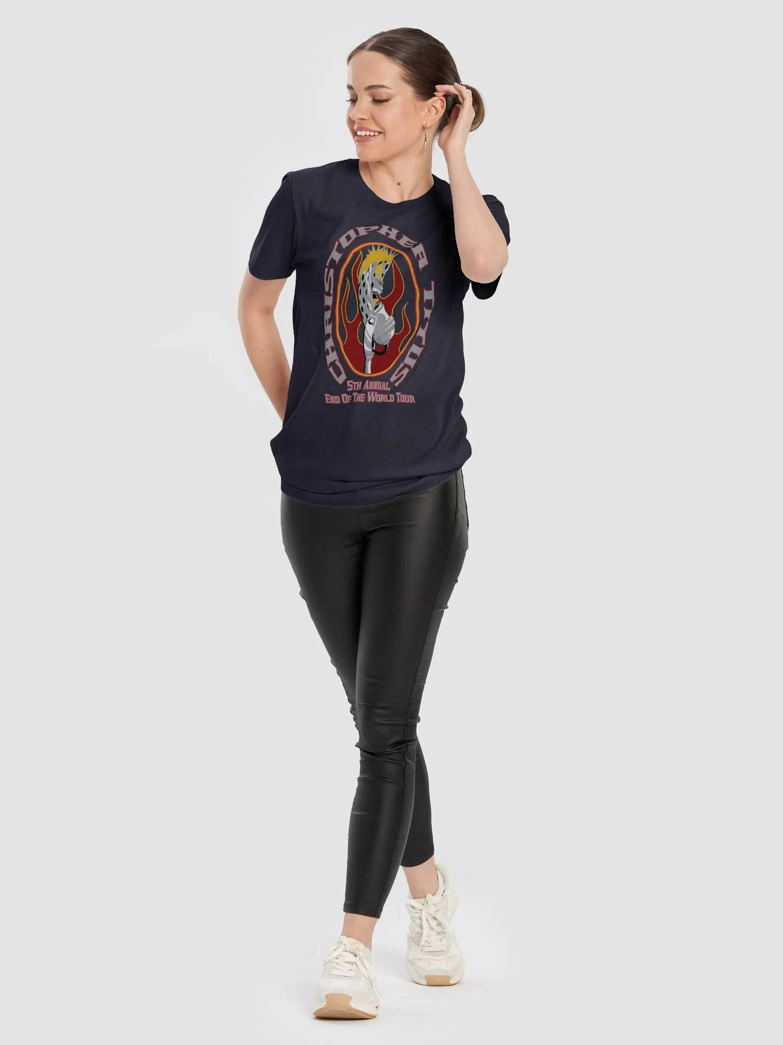 5th Annual End Of The World Tour Logo T-Shirt product image (66)