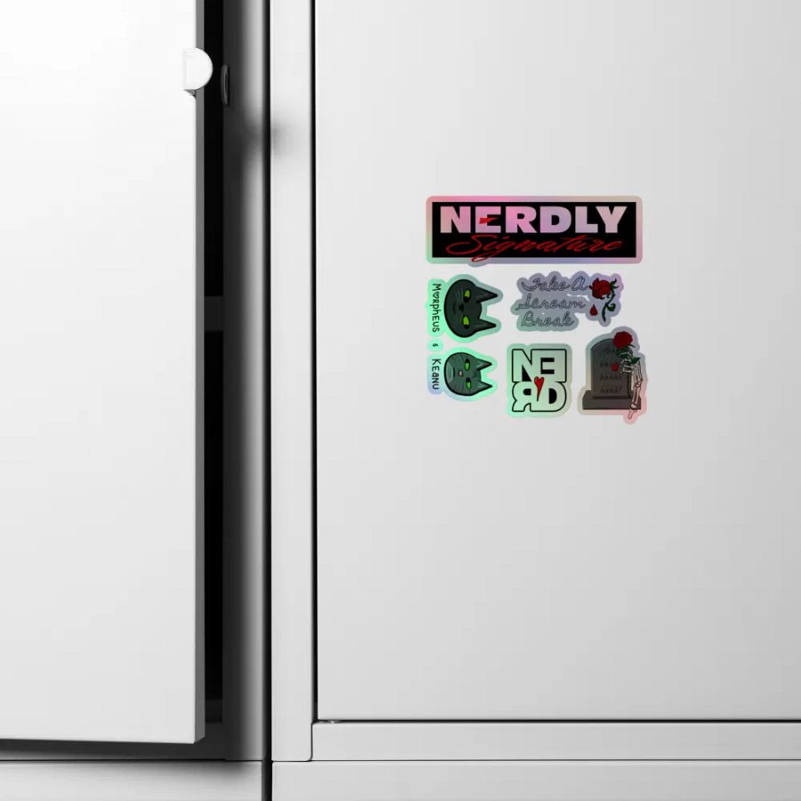 Fall 2024 Variety Sticker Sheet (Holographic) product image (4)