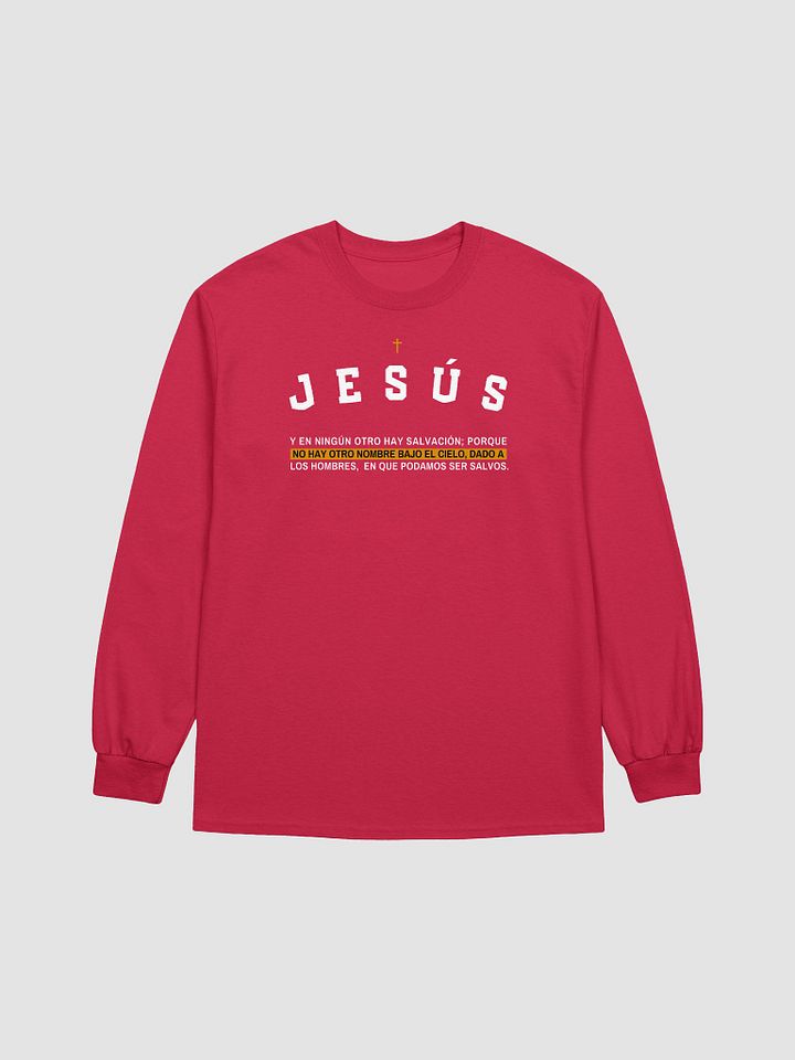 Camiseta Unisex Manga Larga | Y en ningún otro hay Salvación product image (1)
