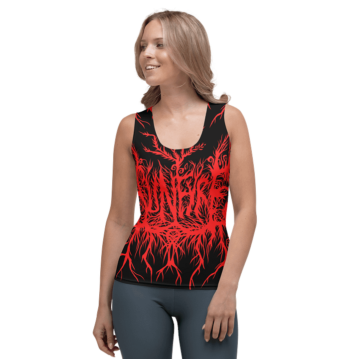 Sunfyre Red Metal Logo All Over Tank product image (1)