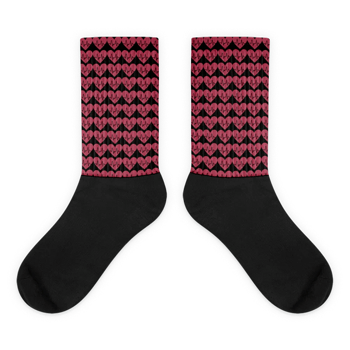 Heartbeat EKG Sublimated Socks product image (1)