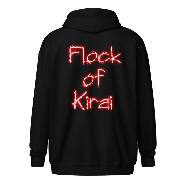 Flock of Kirai Zip Hoodie [Inverted] product image (2)