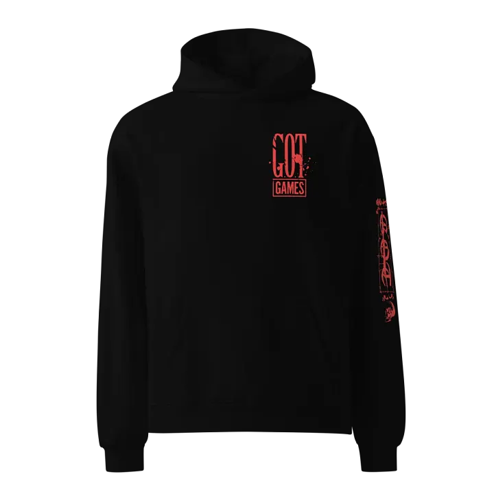 G.O.T OVER-SIZED HORROR HOODIE product image (1)