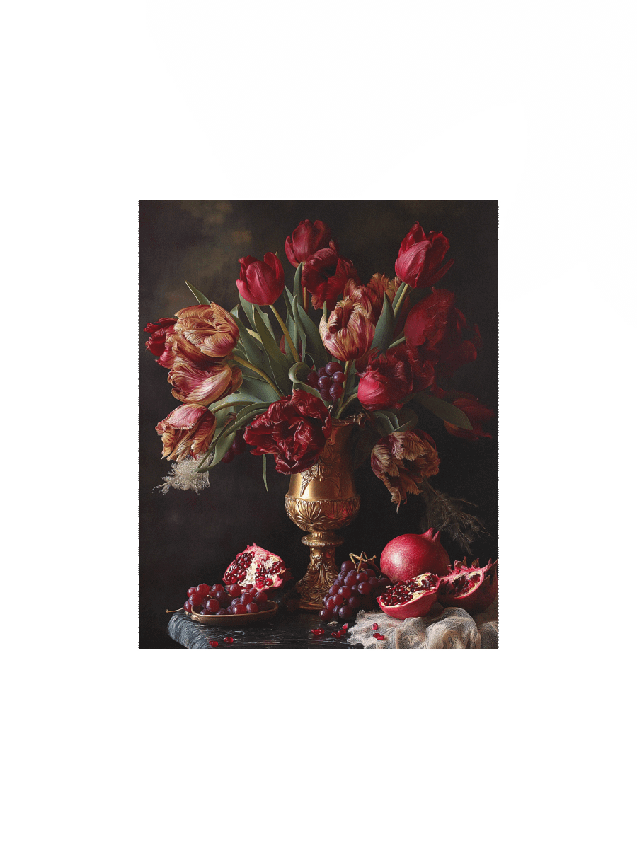 Pomegranate Bloom Art Print product image (4)
