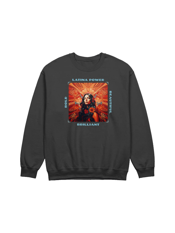 Latina Power Floral Crewneck Sweatshirt product image (9)