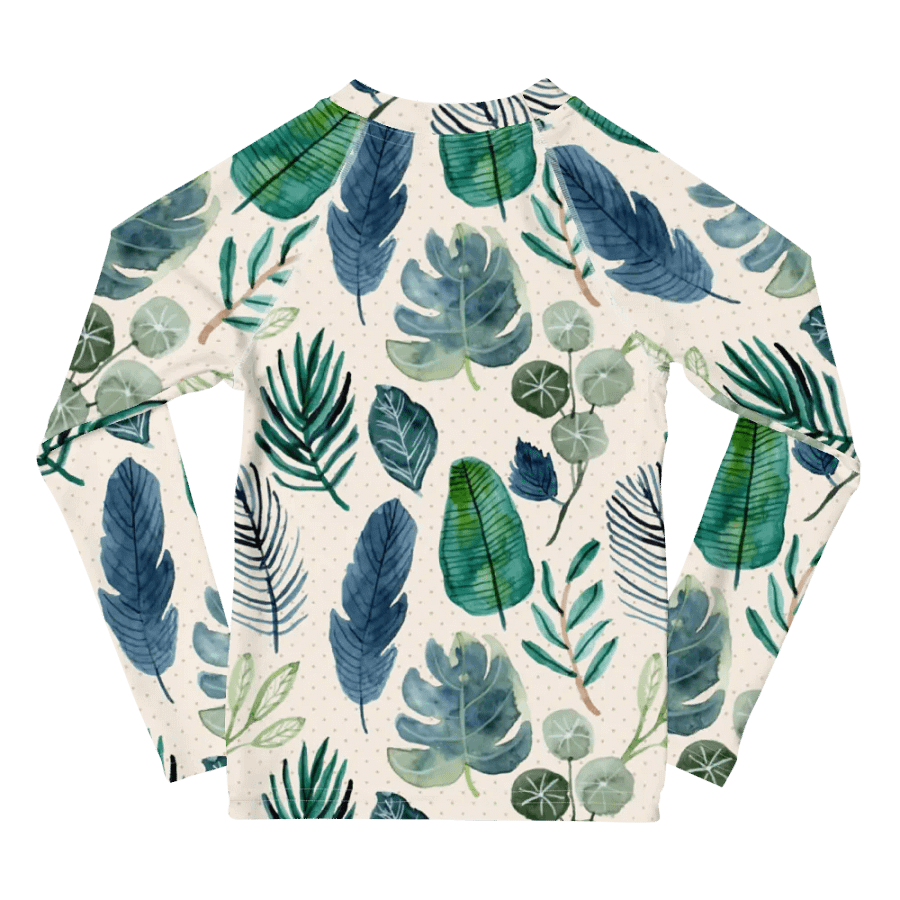 Botanical Bliss Kids Rash Guard product image (10)