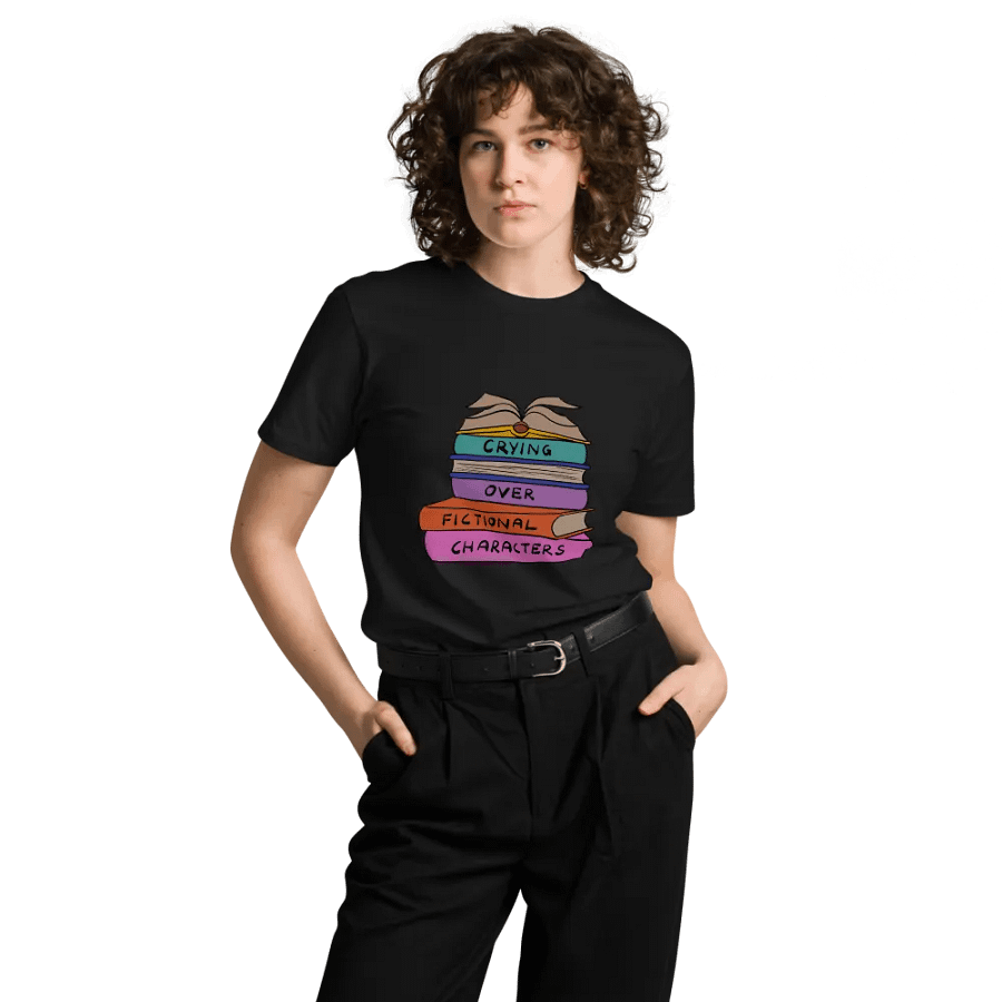 Crying Over Fictional Characters Tee product image (20)